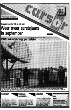 Voorzijde van magazine: Cursor 21 - 22 januari 1988