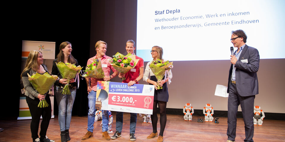 Het winnende team. Foto | Vincent van den Hoogen