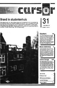 Voorzijde van magazine: Cursor 31 - 19 april 1991