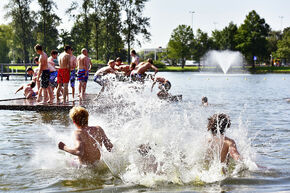 Opfrismomentje. Foto| Bart van Overbeeke