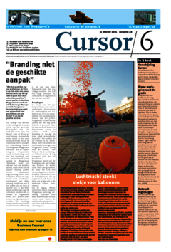 Voorzijde van magazine: Cursor 06 - 13 oktober 2005