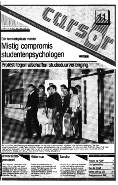 Voorzijde van magazine: Cursor 11 - 30 oktober 1987