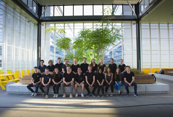 The team of Built Environment and Industrial Design students. Photo | Team IGNITE 