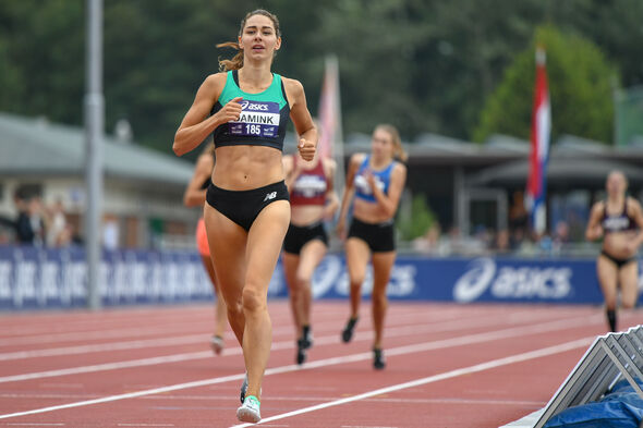 Marissa Damink in actie tijdens het NK. Foto | Erik van Leeuwen