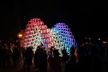 [Translate to English:] Foto | Vilnius Light Festival