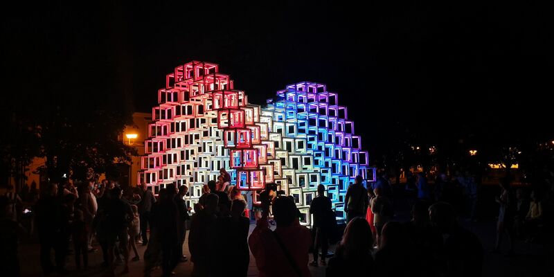 [Translate to English:] Foto | Vilnius Light Festival