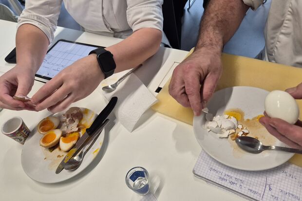 Cooking the perfect soft-boiled egg prepares for consultancy