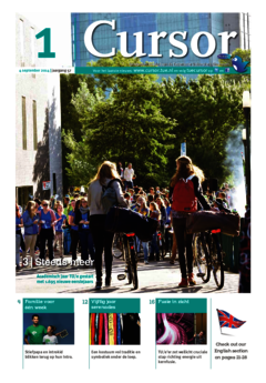 Voorzijde van magazine: Cursor 01 - 4 september 2014