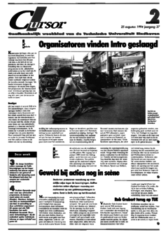 Voorzijde van magazine: Cursor 2 - 25 augustus 1994