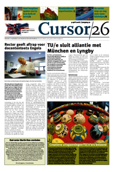 Voorzijde van magazine: Cursor 26 - 3 april 2008