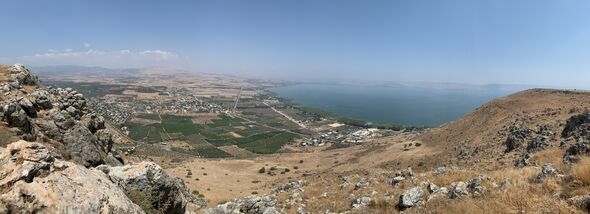 View from Mount Arbel. On the right Lake Tiberias. Photo | Mark Legters