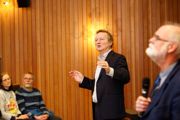 Bram van Ojik (links) en Rick Harwig. Foto | Bart van Overbeeke