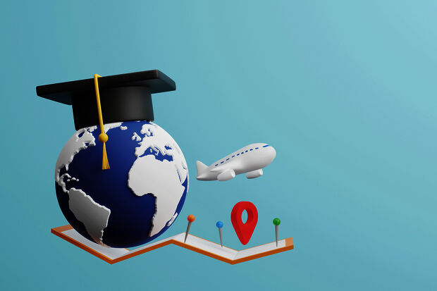 Universities: slightly fewer international first-years