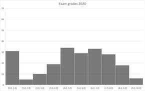 Tentamenresultaten in 2020. Afbeelding | Oded Raz