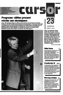 Voorzijde van magazine: Cursor 23 - 11 februari 1993