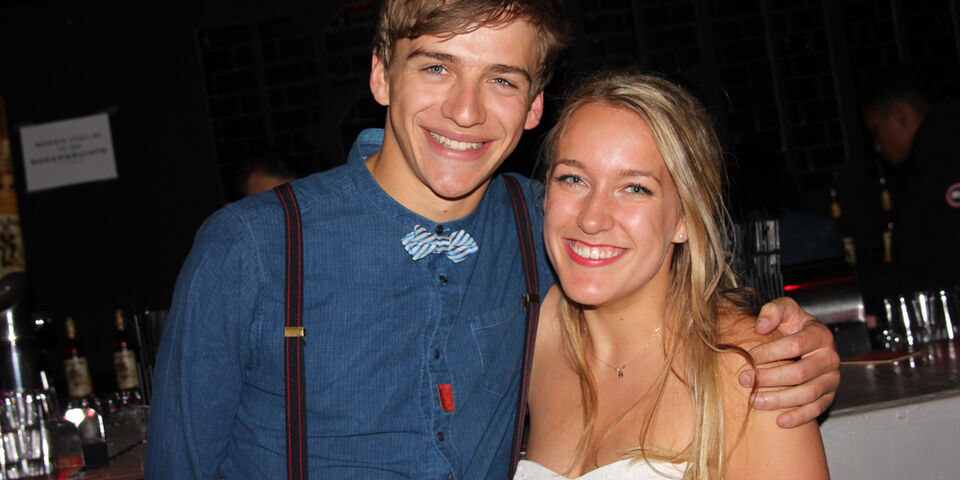 Jan Brouwer uit Groningen en Irene Poll uit Wageningen werden gisteren gekozen tot 'Student of the Year 2013'.