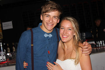 Jan Brouwer uit Groningen en Irene Poll uit Wageningen werden gisteren gekozen tot 'Student of the Year 2013'.