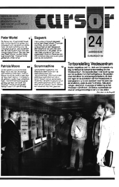 Voorzijde van magazine: Cursor 24 - 24 februari 1994