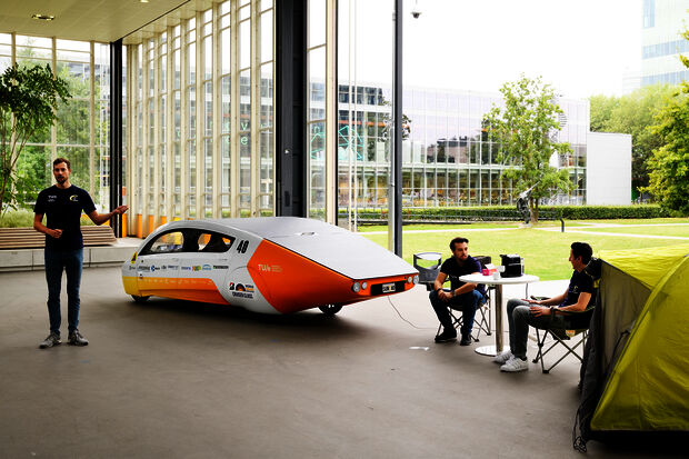 STE takes Vie and Era to European Championships for solar cars