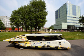 Demonstratierit op de TU/e-campus. Foto | Bart van Overbeeke