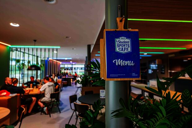 New Sports Café open: expanded menu and much more seating