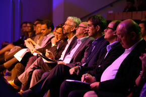 De jury op de eerste rij. Foto | Bart van Overbeeke De jury op de eerste rij. Foto | Bart van Overbeeke