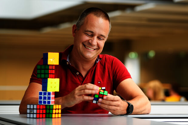 Fascinated by the Rubik's Cube
