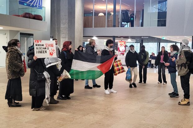 Pro-Palestinian demonstration: damage and one arrest