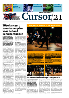 Voorzijde van magazine: Cursor 21 - 19 februari 2009