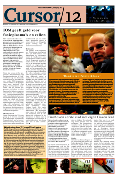 Voorzijde van magazine: Cursor 12 - 3 december 2009