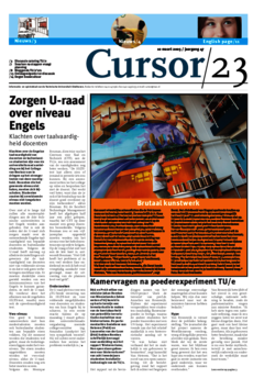 Voorzijde van magazine: Cursor 23 - 10 maart 2005