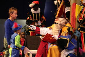 Sint aan de TU/e. Foto | Maarten van Helden