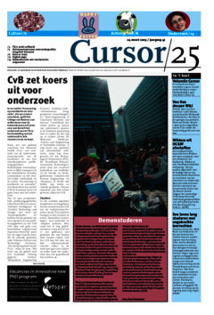 Voorzijde van magazine: Cursor 25 - 24 maart 2005