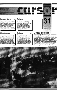 Voorzijde van magazine: Cursor 31 - 21 april 1994