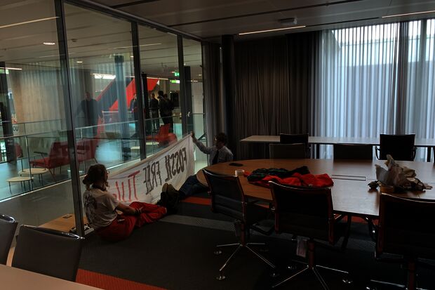 Physical intervention during new occupation at TU/e