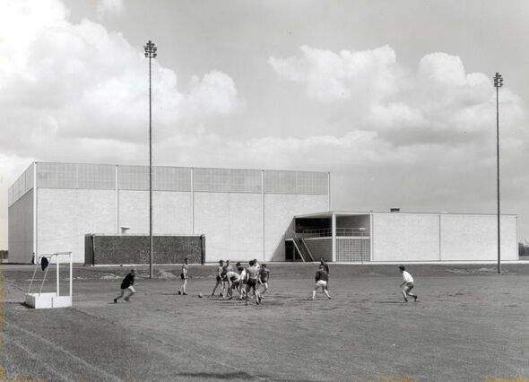 Het Studentensportcentrum in 1966. Foto | Archief TU/e