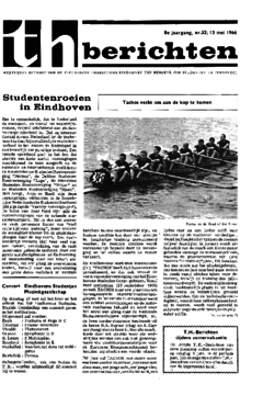 Voorzijde van magazine: TH berichten 32 - 13 mei 1966