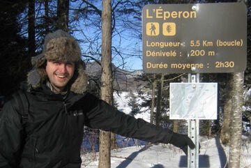Erik Roebroek in Canada.