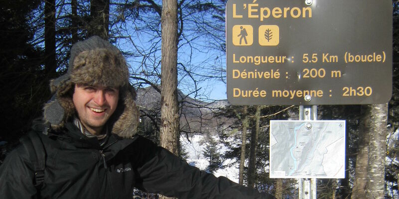 Erik Roebroek in Canada.