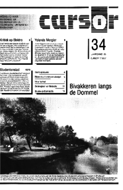 Voorzijde van magazine: Cursor 34 - 17 mei 1991