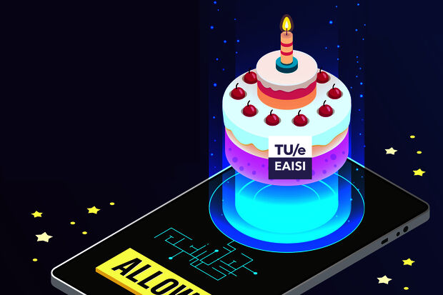 AI Institute celebrates its birthday with online café