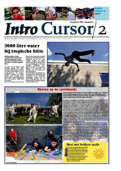 Voorzijde van magazine: IntroCursor 2 - 19 augustus 2009