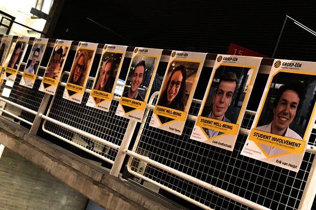 En ik vind | Verkiezingsfaçade
