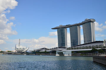 Marina Bay Sands Hotel.
