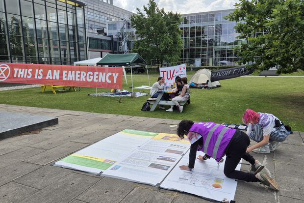 “Talking about emergencies fine, just not during my break"