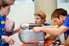Werktuigbouwkunde: raket? Foto | Bart van Overbeeke