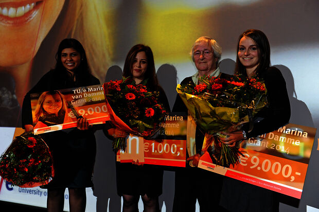 Not one, but two winners Marina van Damme Grant