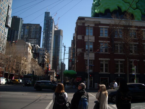 De RMIT Universiteit in Melbourne City. Foto | Victor Lam