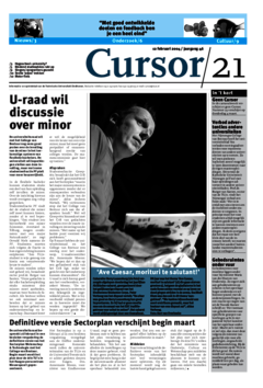 Voorzijde van magazine: Cursor 21 - 12 februari 2004