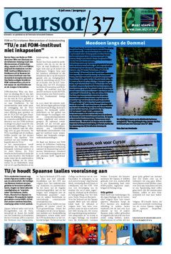 Voorzijde van magazine: Cursor 37 - 8 juli 2010